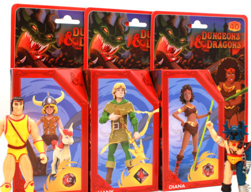 Dungeons and Dragons Cartoon Classics Action Figures Wave 1