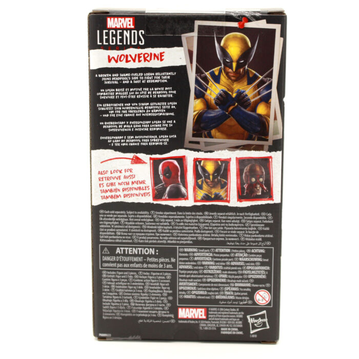 Marvel Legends Wolverine (Deadpool & Wolverine) 6-Inch Hasbro (2025) - Image 3