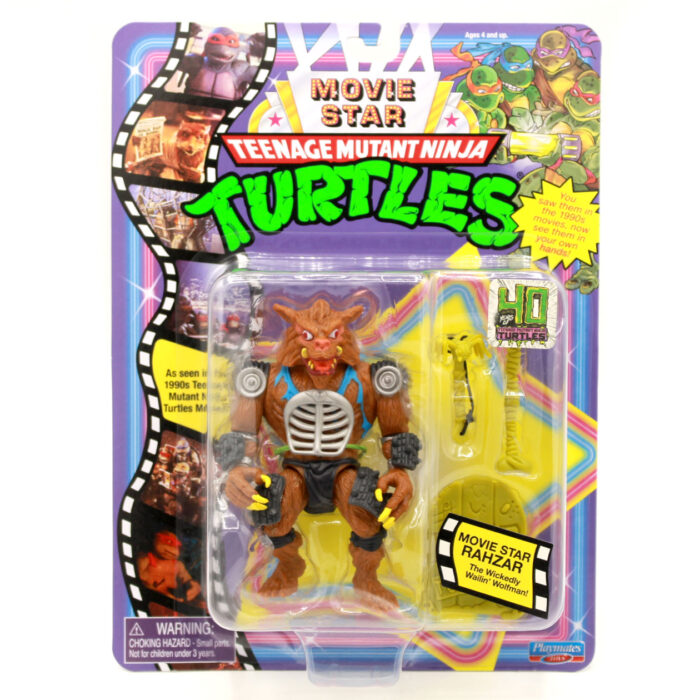 TMNT Classic Movie Star Rahzar Reissue Playmates (2024)