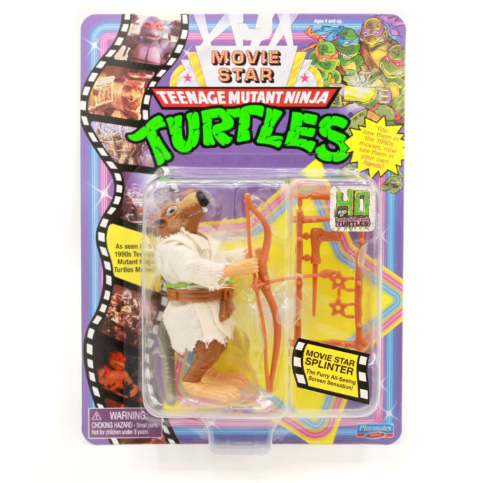 TMNT Classic Movie Star Splinter Reissue Playmates (2024)