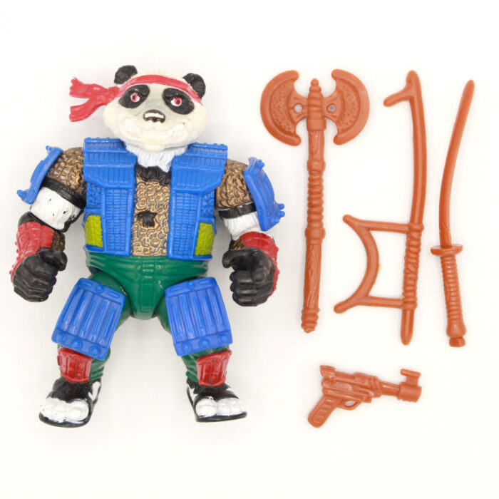 TMNT Panda Khan 100% Complete Playmates (1990)