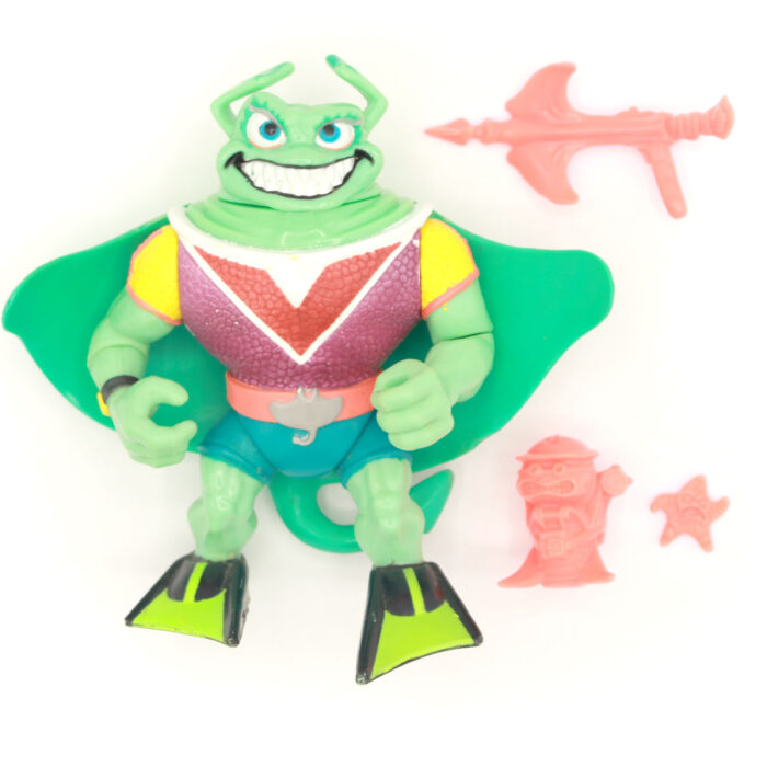 TMNT Ray Fillet 100% Complete Playmates (1990)