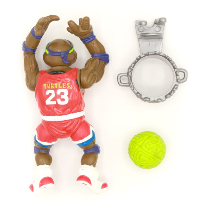 TMNT Sewer Sports All-Stars Slam Dunkin' Don Complete Playmates (1991) - Image 2