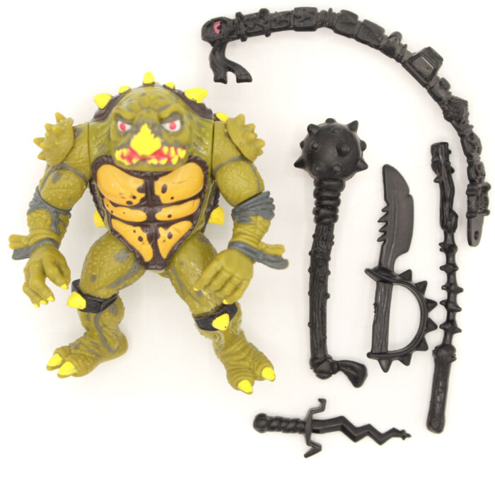 TMNT Tokka 100% Complete w Belt & Accessories Playmates (1991)