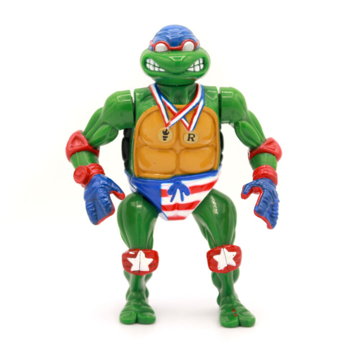 TMNT Turtle Games Super-Swimmin' Raph Playmates (1992)