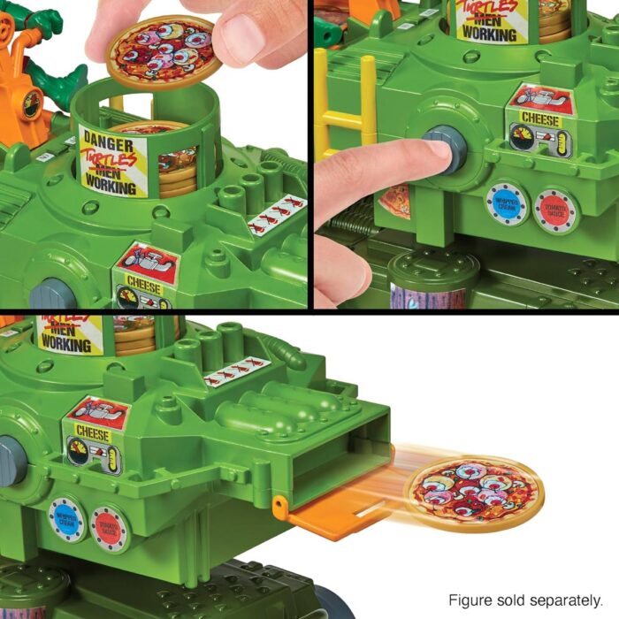 TMNT Ninja Turtles Classic Pizza Thrower Reissue Playmates (2025) - Image 5