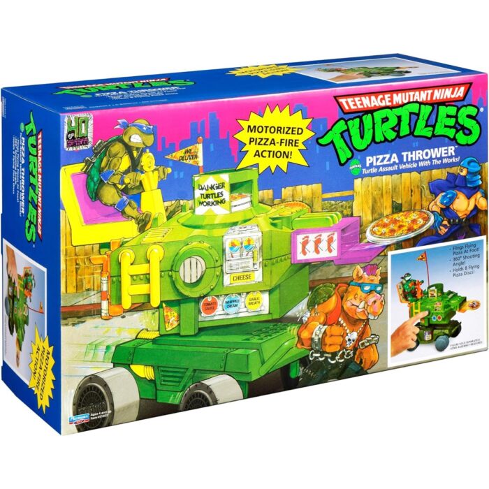 TMNT Ninja Turtles Classic Pizza Thrower Reissue Playmates (2025) - Image 2