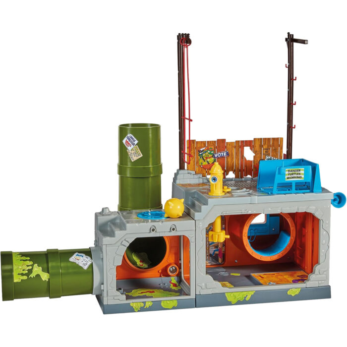 TMNT Ninja Turtles Classic Sewer Lair Playset Reissue Playmates (2025) - Image 3