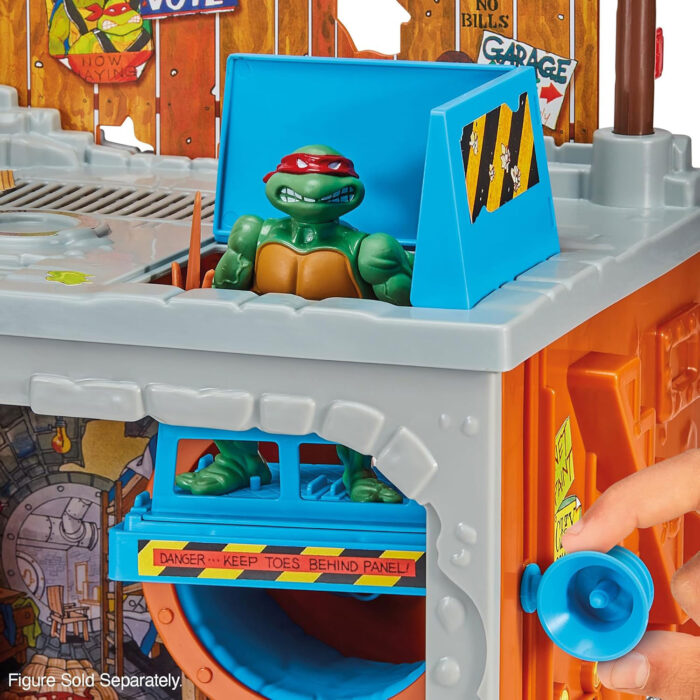 TMNT Ninja Turtles Classic Sewer Lair Playset Reissue Playmates (2025) - Image 7
