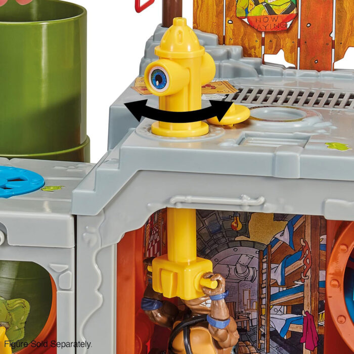 TMNT Ninja Turtles Classic Sewer Lair Playset Reissue Playmates (2025) - Image 5