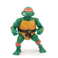 TMNT Michelangelo Hard Head with Belt Playmates (1988)