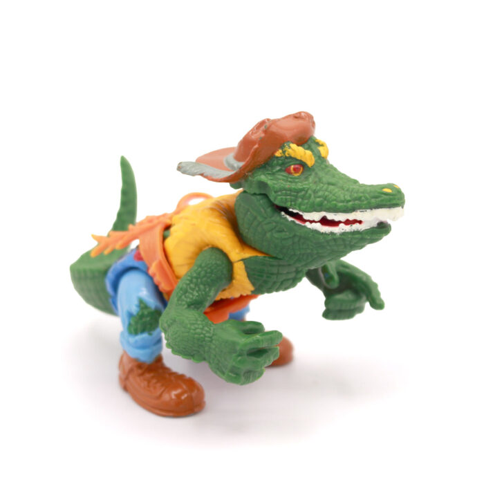 TMNT Leatherhead with Orange Belt Playmates (1989)