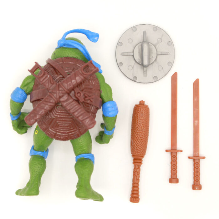 TMNT Movie Star Leo with Belt and 4 x Accessories Playmates (1991) - Image 2