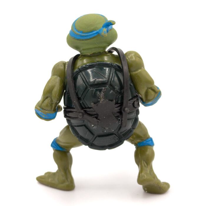 TMNT Leonardo Soft Head w Belt Playmates (1988) Poor Condition - Image 4