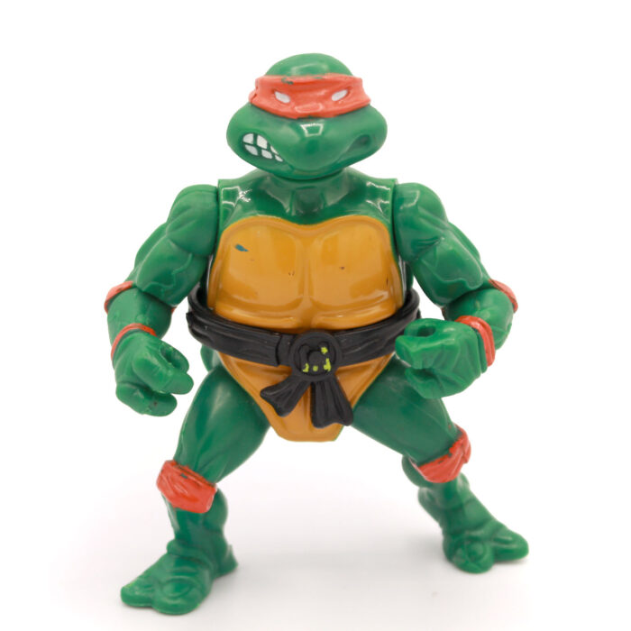 TMNT Michelangelo Hard Head with Belt Playmates (1988)