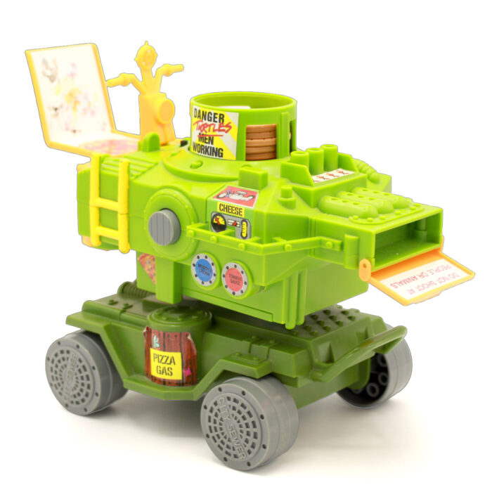 TMNT Pizza Thrower Vehicle Working Original Playmates (1989) - Image 2