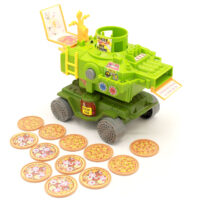 TMNT Pizza Thrower Vehicle Working Original Playmates (1989)