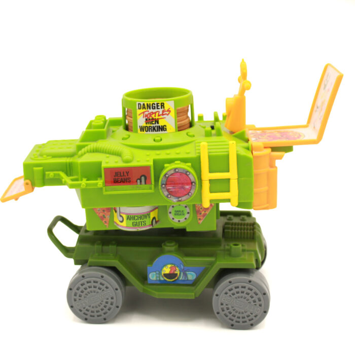 TMNT Pizza Thrower Vehicle Working Original Playmates (1989) - Image 8