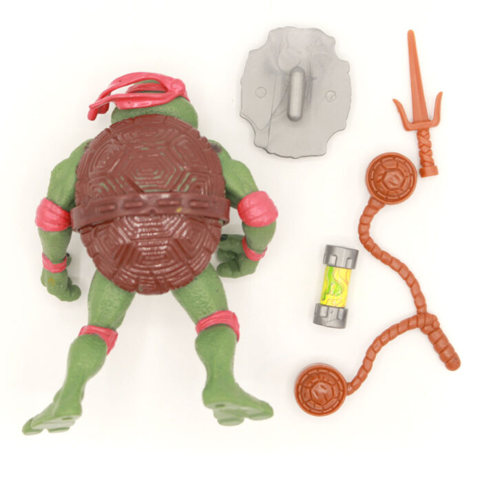 TMNT Movie Star Raph with Belt and 4 x Accessories Playmates (1991) - Image 2