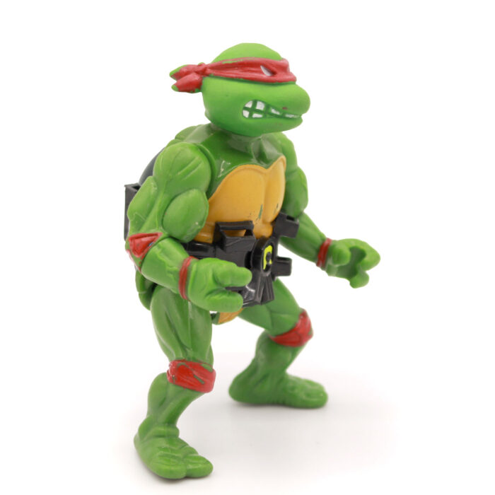 TMNT Raphael Soft Head w Belt Playmates (1988) Poor Condition - Image 3
