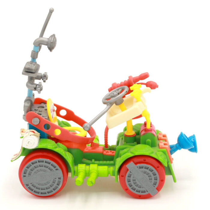 TMNT Toilet Taxi Vehicle Complete Original Playmates (1990) - Image 2