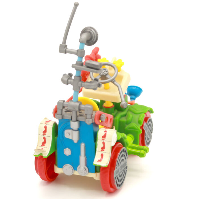 TMNT Toilet Taxi Vehicle Complete Original Playmates (1990) - Image 3